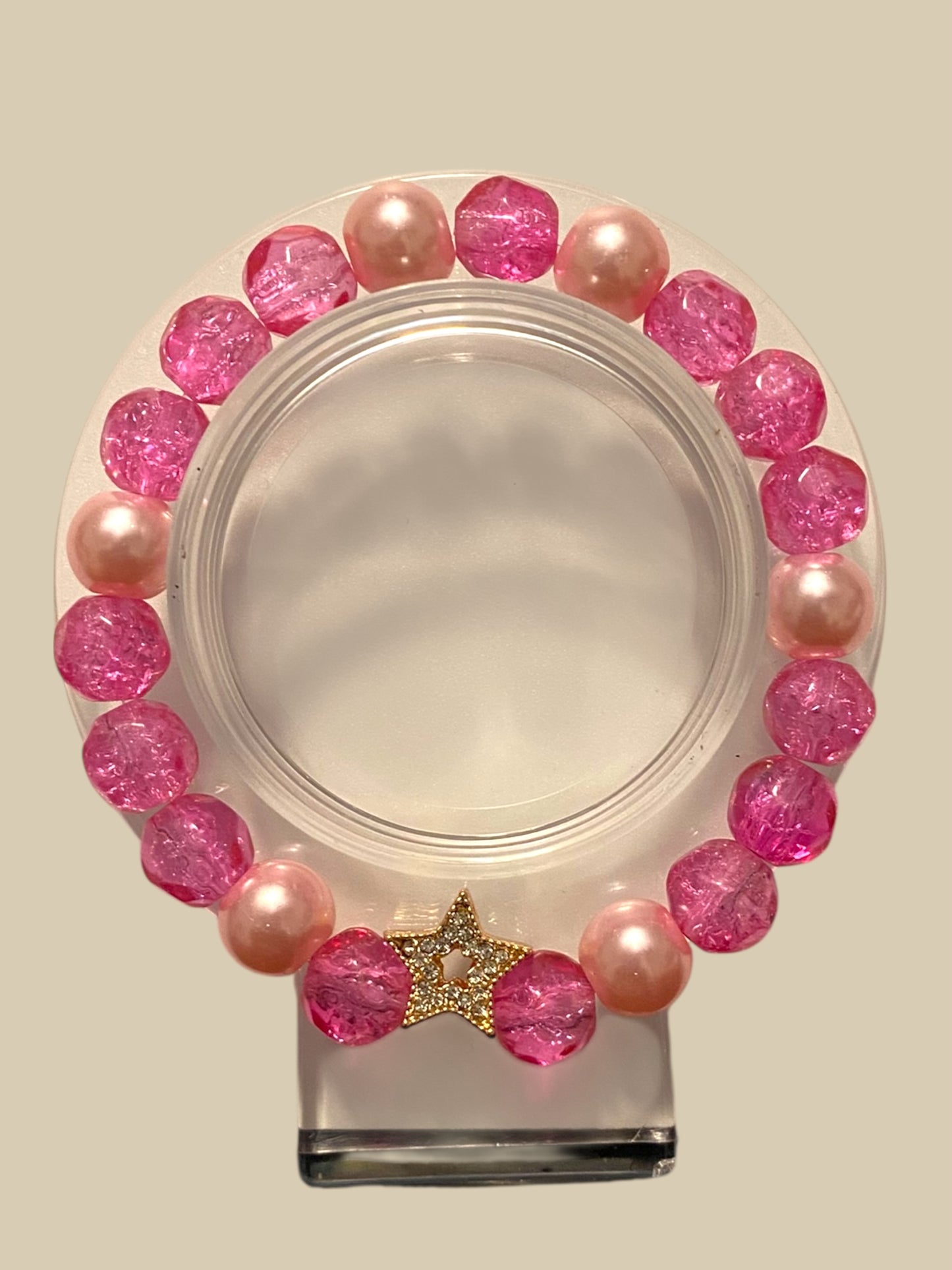 Glass bead bracelets