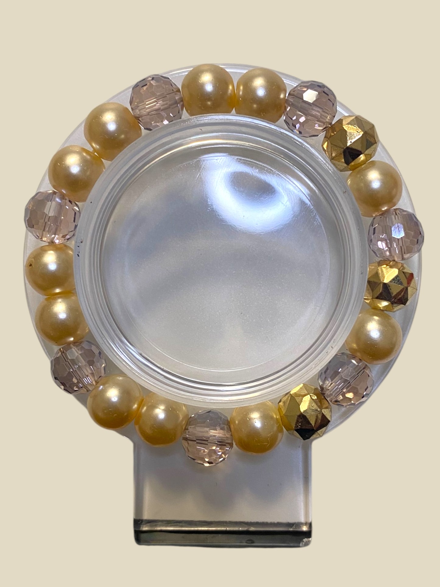 Glass bead bracelets