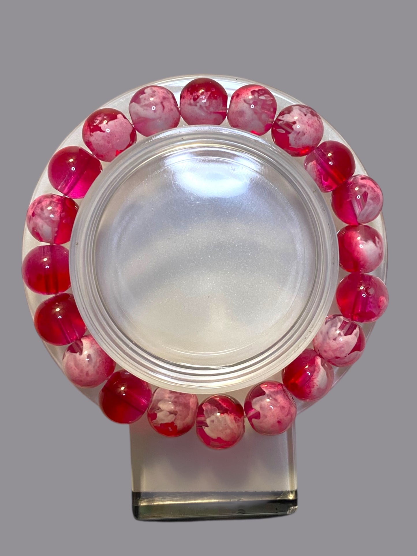 Glass bead bracelets