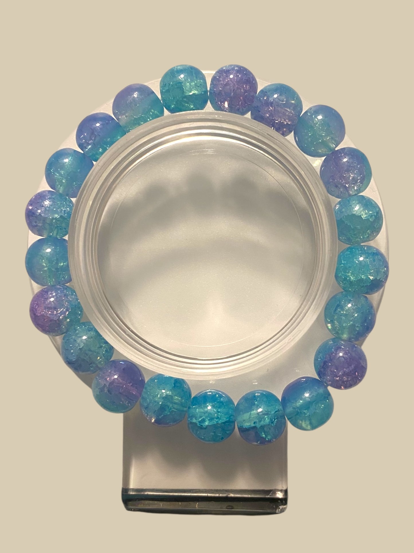 Glass bead bracelets