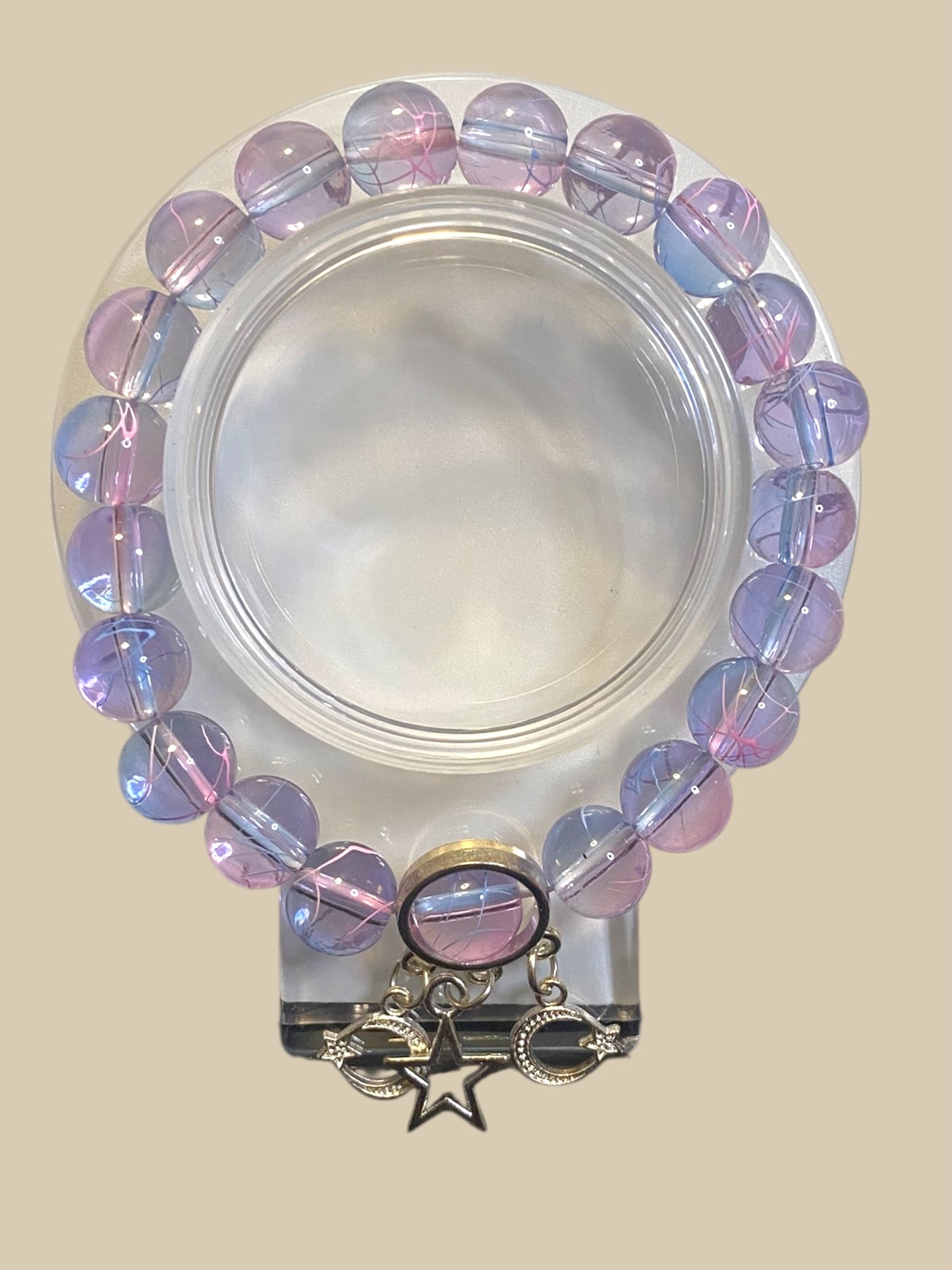 Glass bead bracelets