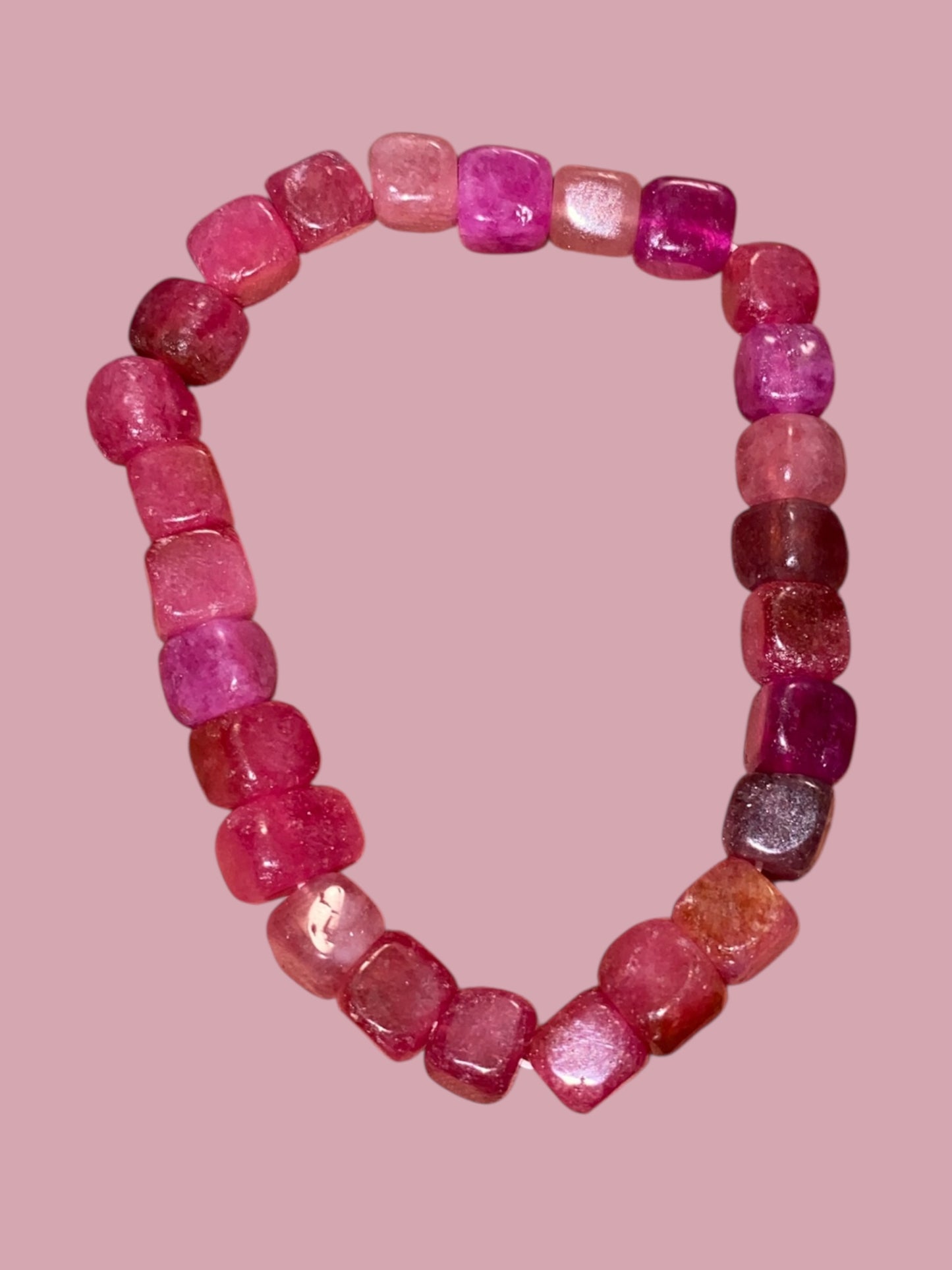 Cube crystal bracelets