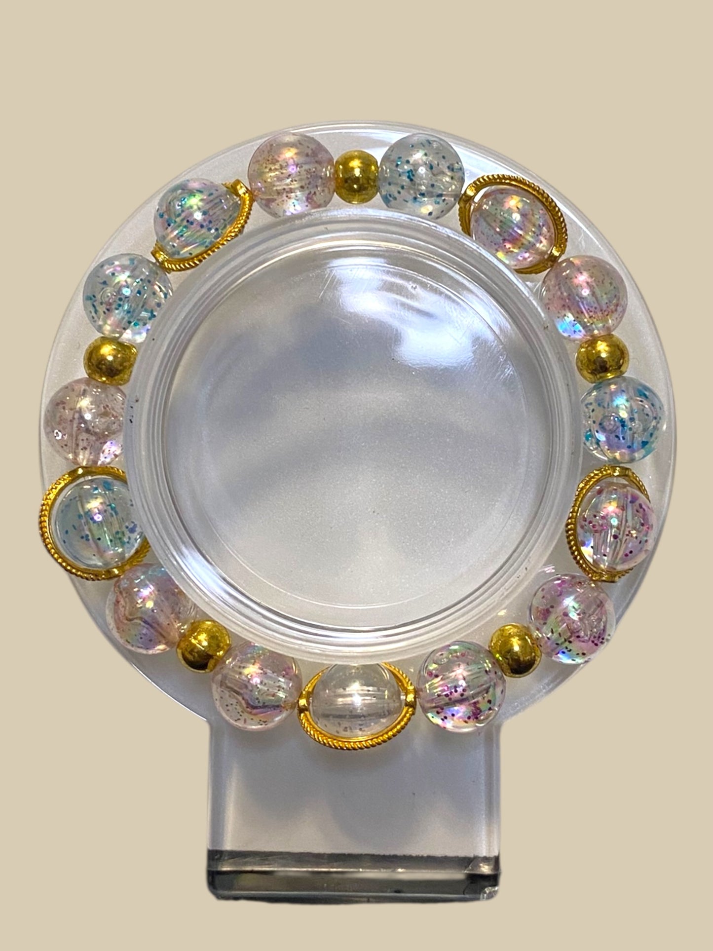 Glass bead bracelets