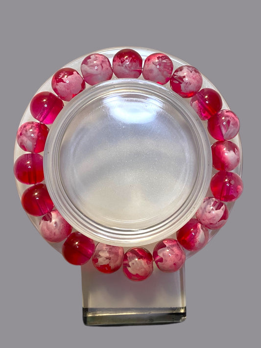 Glass bead bracelets
