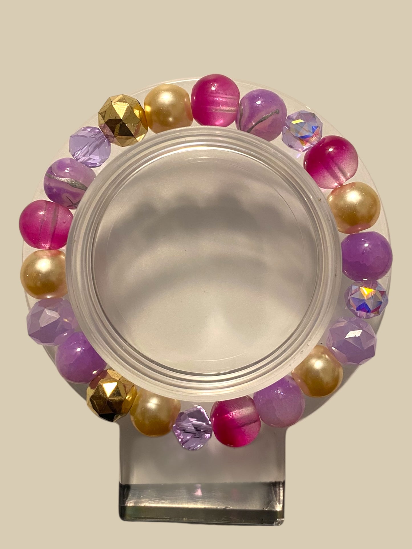 Glass bead bracelets
