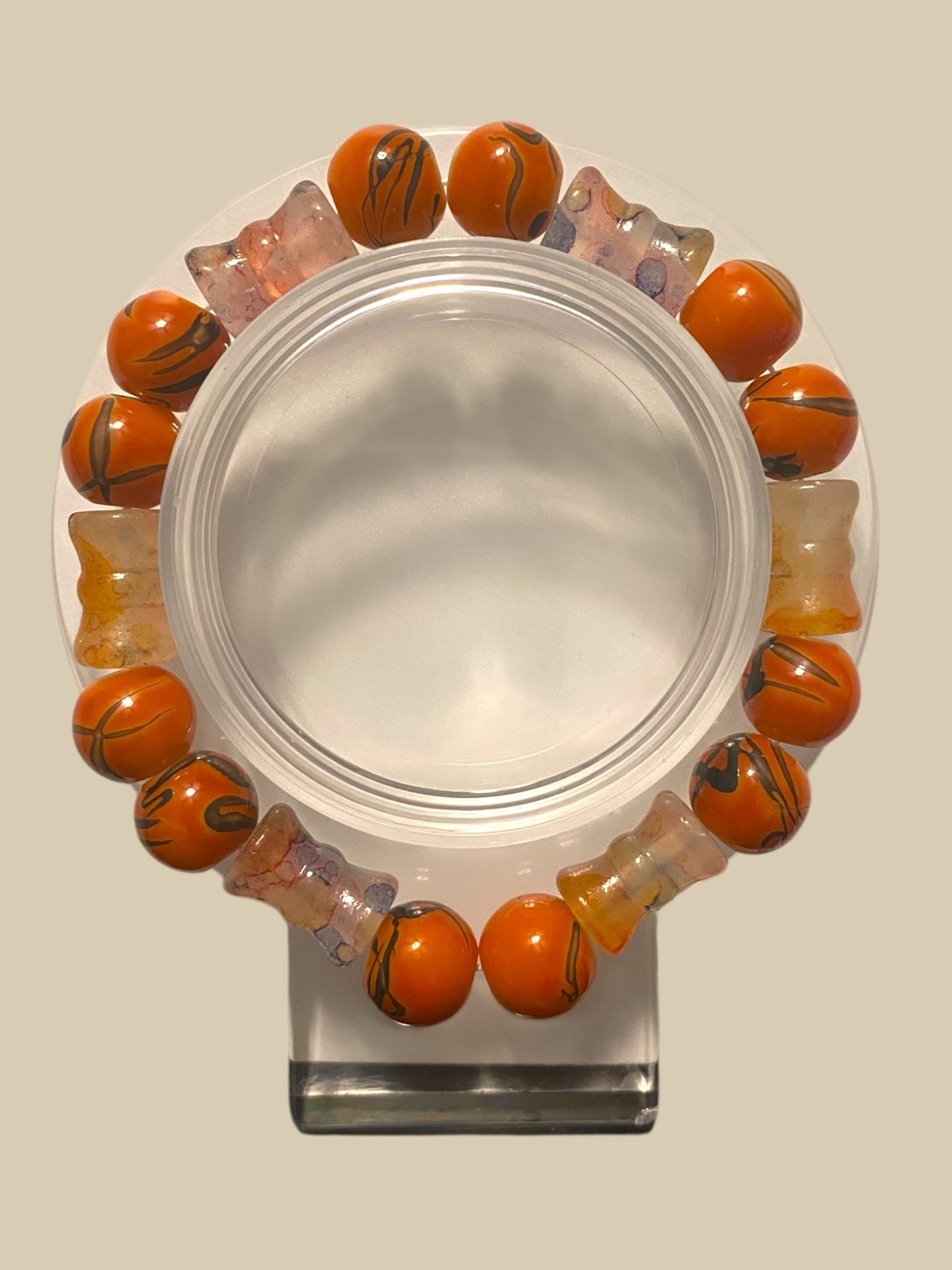 Glass bead bracelets