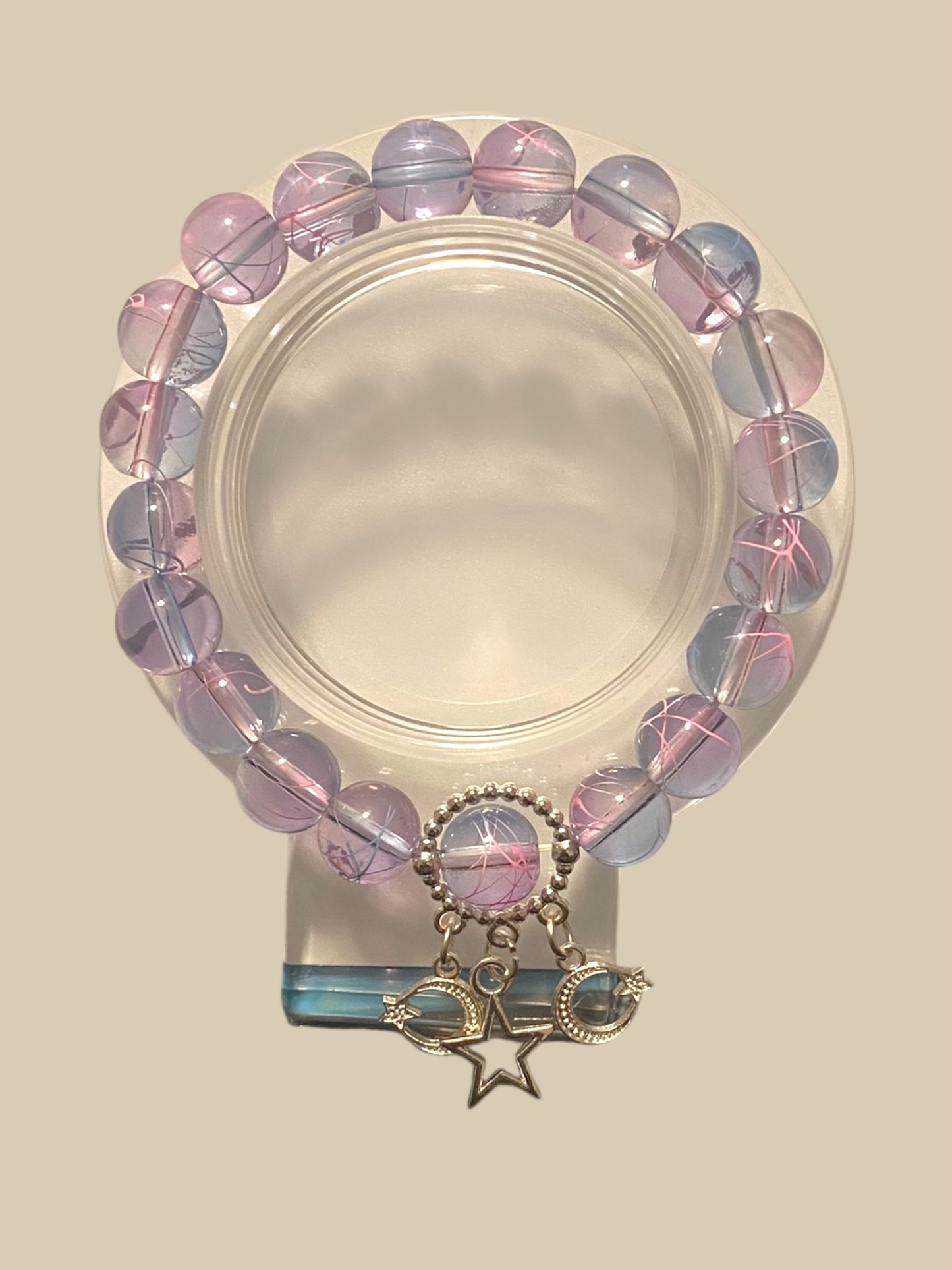 Glass bead bracelets