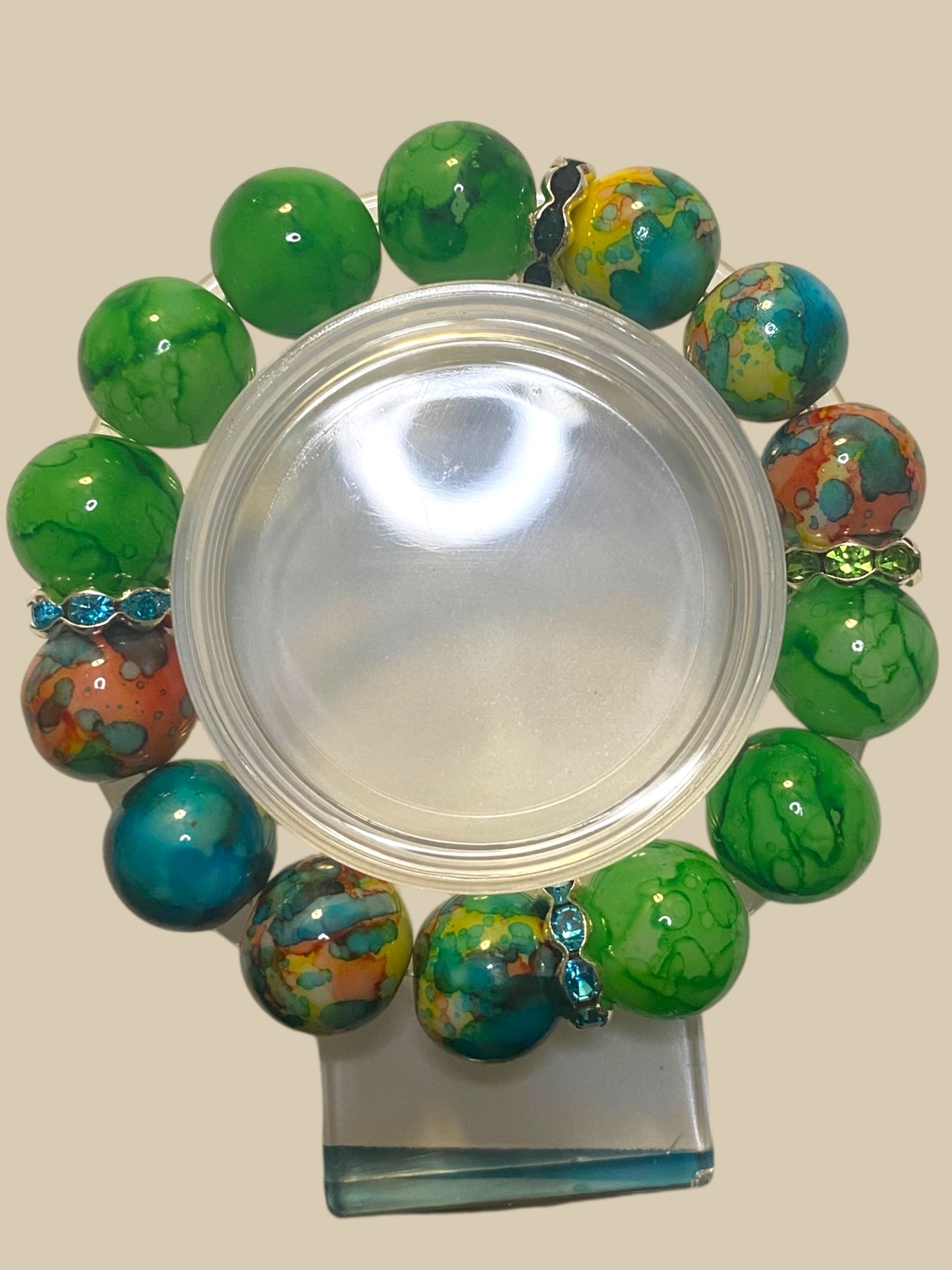14mm glass bracelet