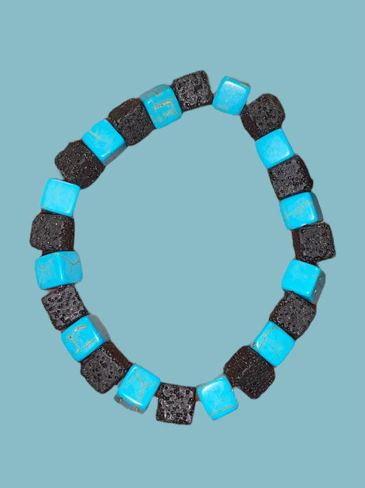 Cube crystal bracelets