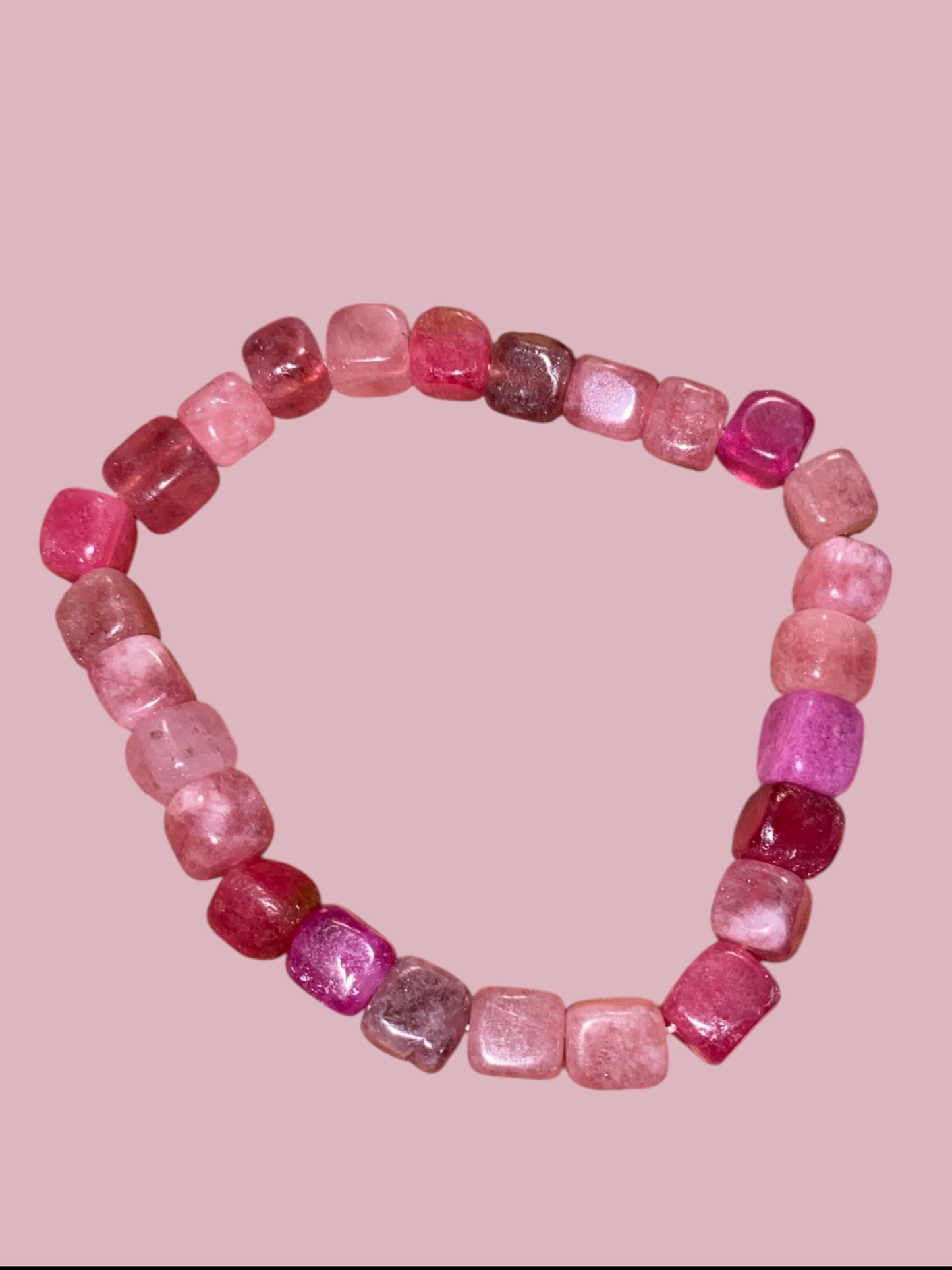 Cube crystal bracelets